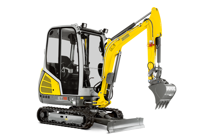 Minibagger ET18 Wacker Neuson mit Kabine 1,8t – 2