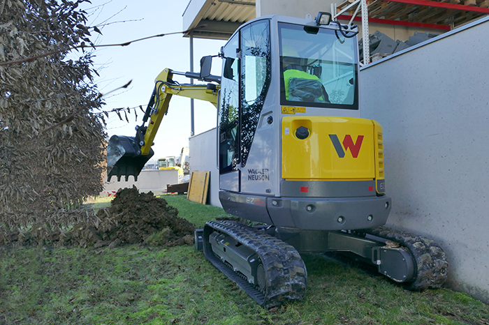 Minibagger EZ26 Zero Tail Kettenbagger 2,6t Wacker Neuson – 3