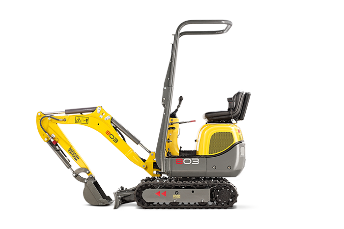 Aktion Minibagger Microbagger 1,0t Wacker Neuson 803 – 3