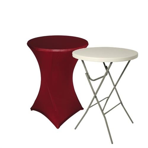 Stehtisch XXL ab 14,99 (Netto), Ø80cm mit passender Husse – 4