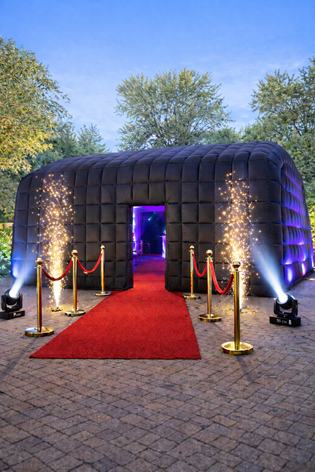 Mobile Disco/ BlowupDisco/ Partyzelt Mieten