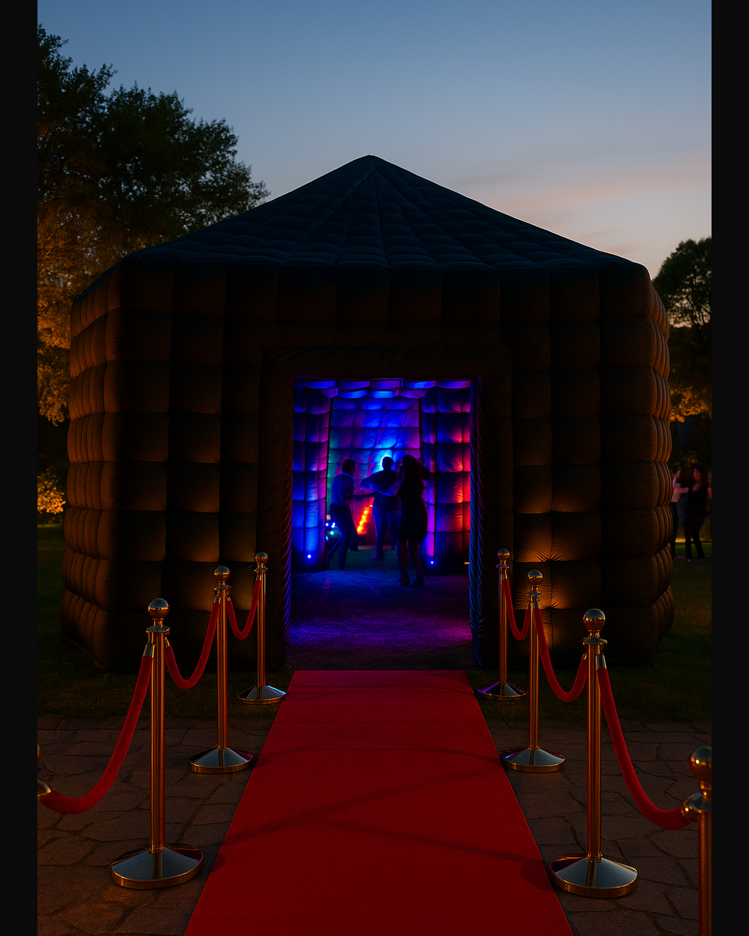 Mobile Disco/ BlowupDisco/ Partyzelt Mieten – 2