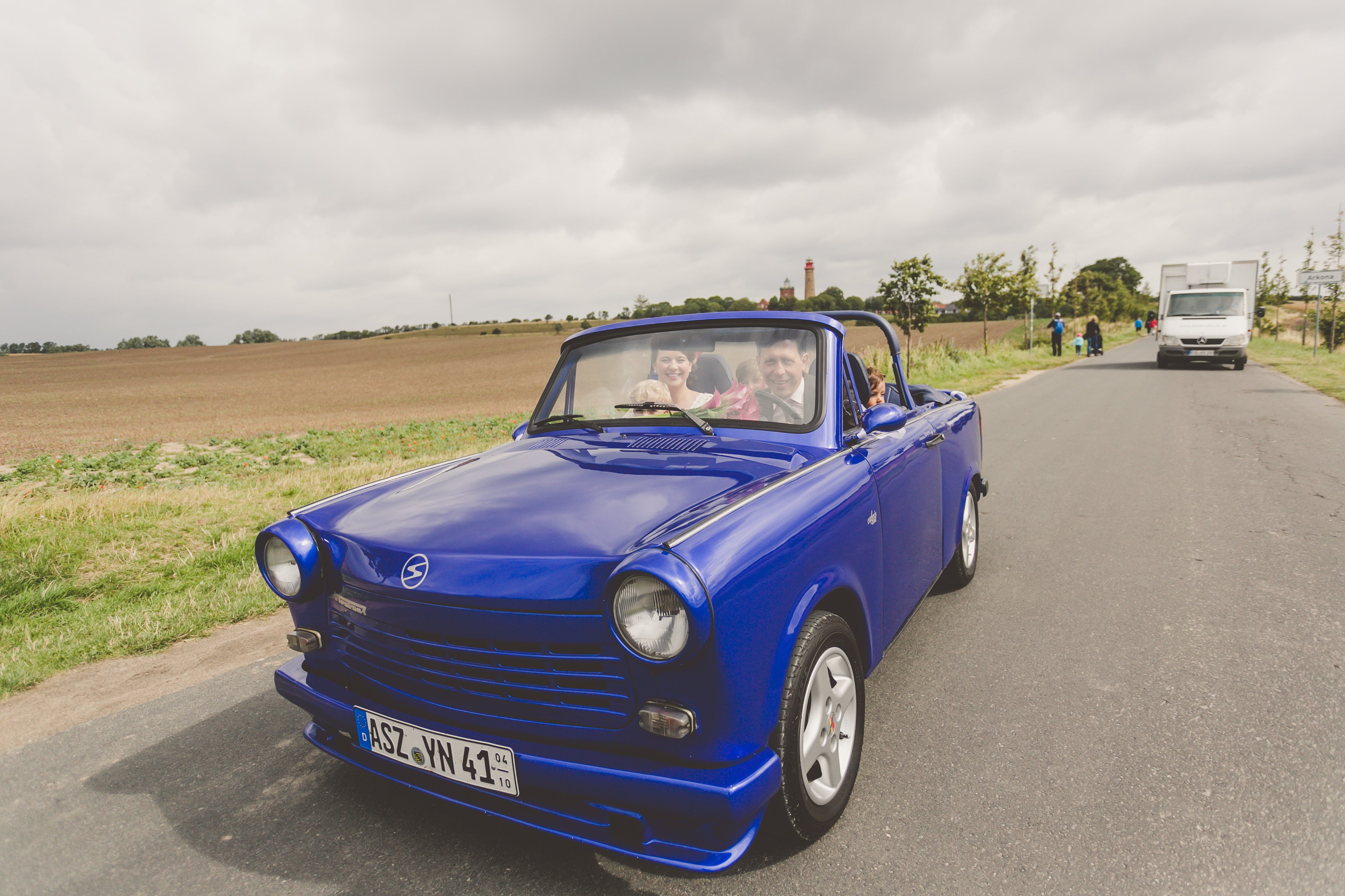 Hochzeitsauto Trabant Cabrio 1.1