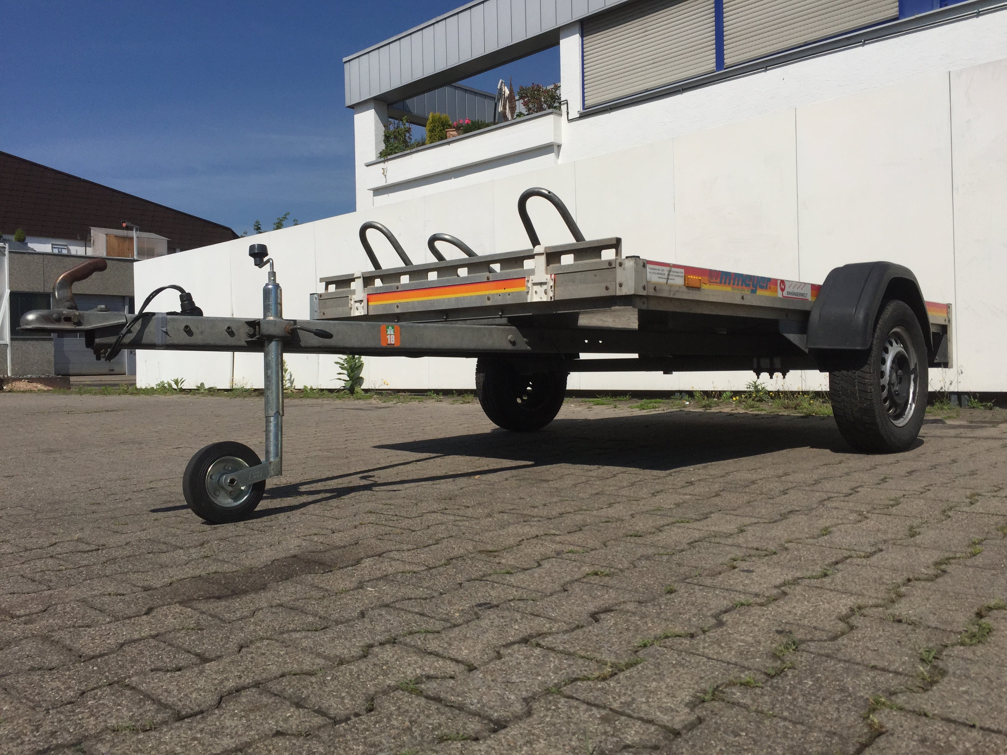 TY 79 Motorradtransporter Anhänger