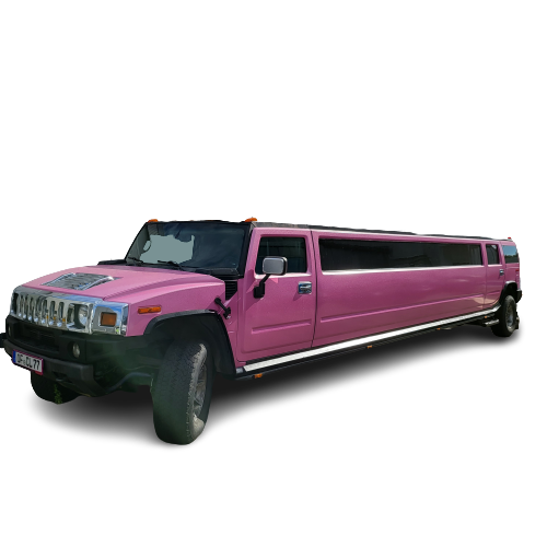 Stretchlimousine VIP Hummer H2 XXL in PINK / WEIß – 2