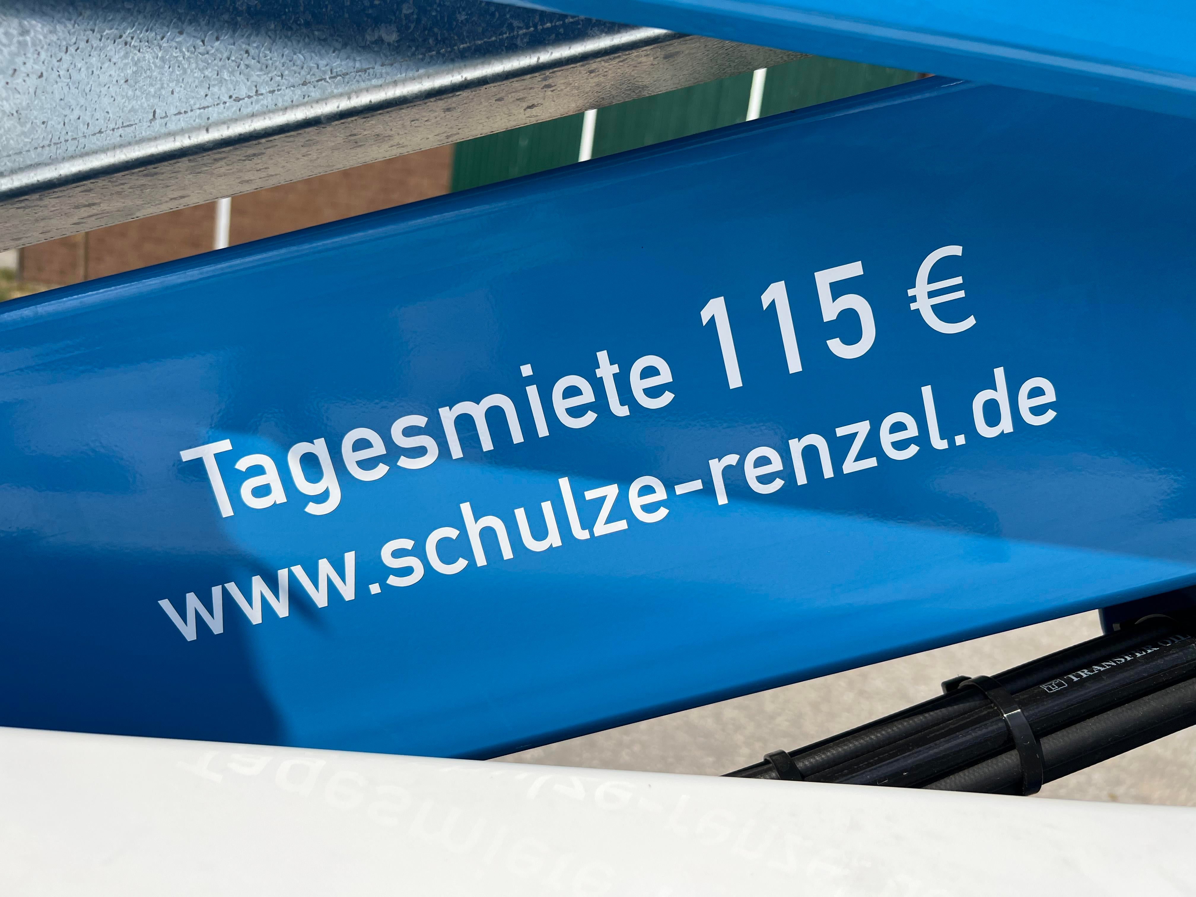 MIETE!12m Anhängerbühne Nifty 120T Hubsteiger Bühne Teleskopbühne – 4