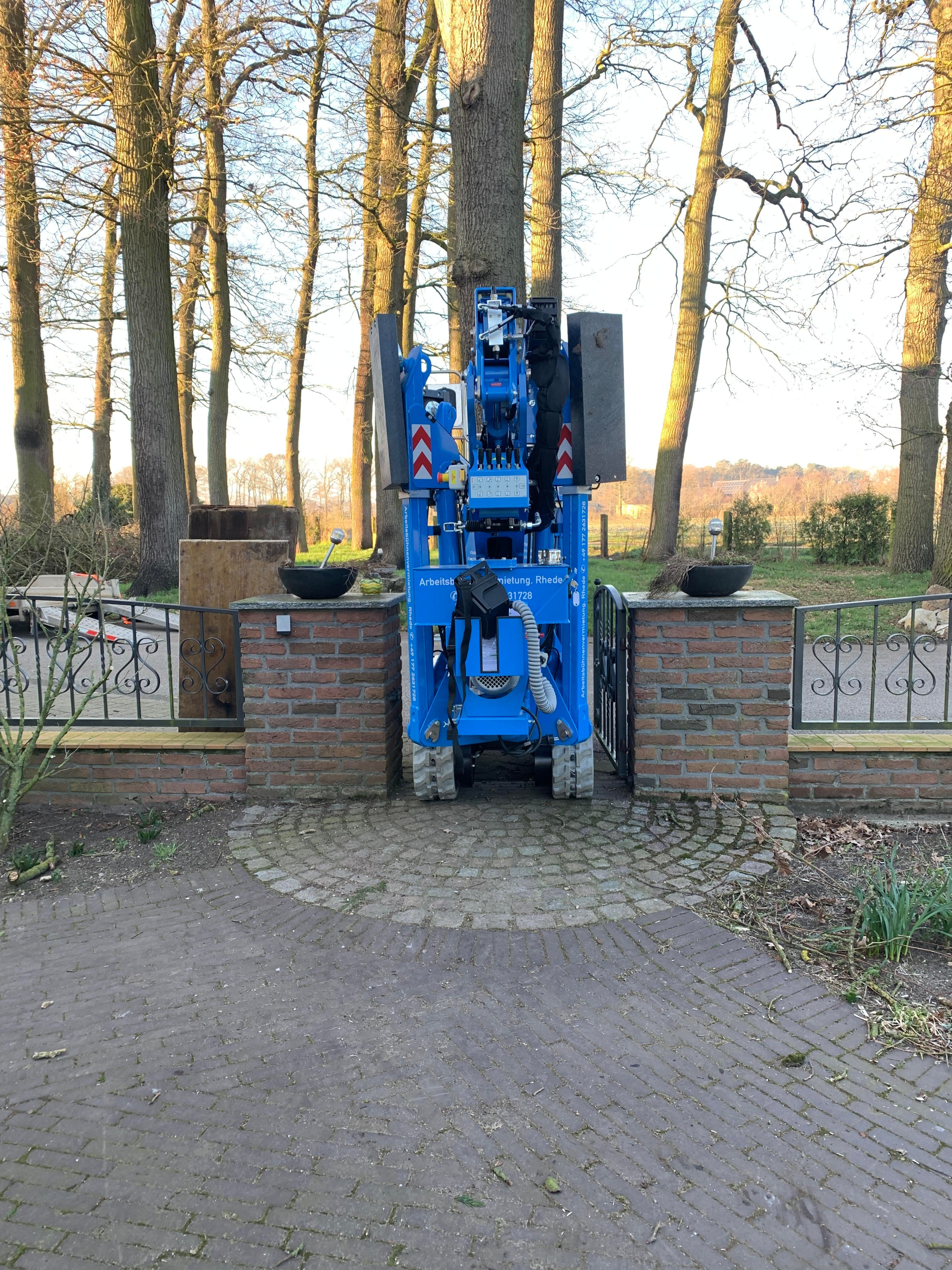 MIETE! 13m Kettenbühne Raupenbühne Kettenbühne CMC S13F – 4