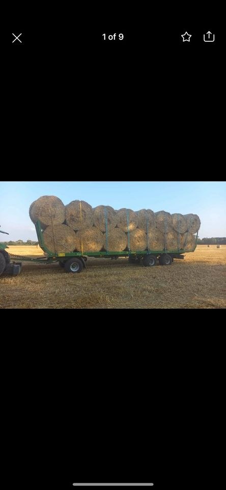 Strohwagen Ballenwagen Pronar T026M 18t 40km h mieten in Gelsenkirchen – 3