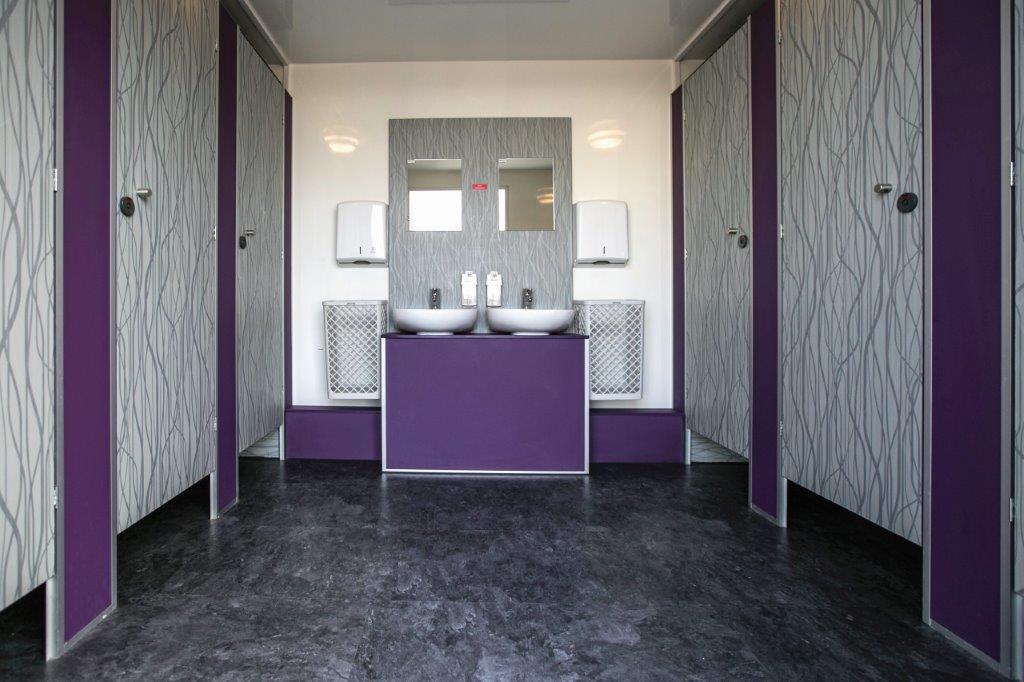 Toilettenwagen/-container groß Vereins-/ Musikfest, Großveranstaltung im schicken Design – 2