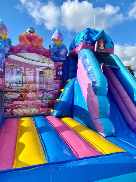 Hüpfburg Dschungel / Dinosaurier / Märchenschloss / Feuerwehr 5x4,10m mieten/leihen – 2