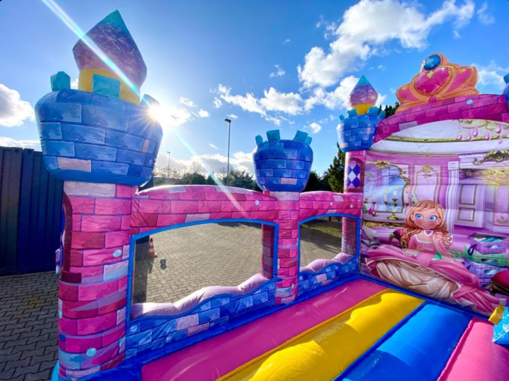 Hüpfburg Dschungel / Dinosaurier / Märchenschloss / Feuerwehr 5x4,10m mieten/leihen – 3