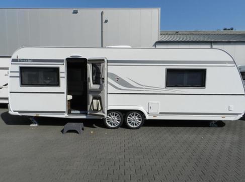 Tabbert Puccini 685 DF Obere Luxusklasse 5 Schlafplätze Klima Mover Hubstützanlage E&P Markise VOLLAUSSTATTUNG