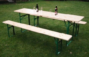 Bierzeltgarnituren, Biertische und Bänke in Brauereiqualität – 3