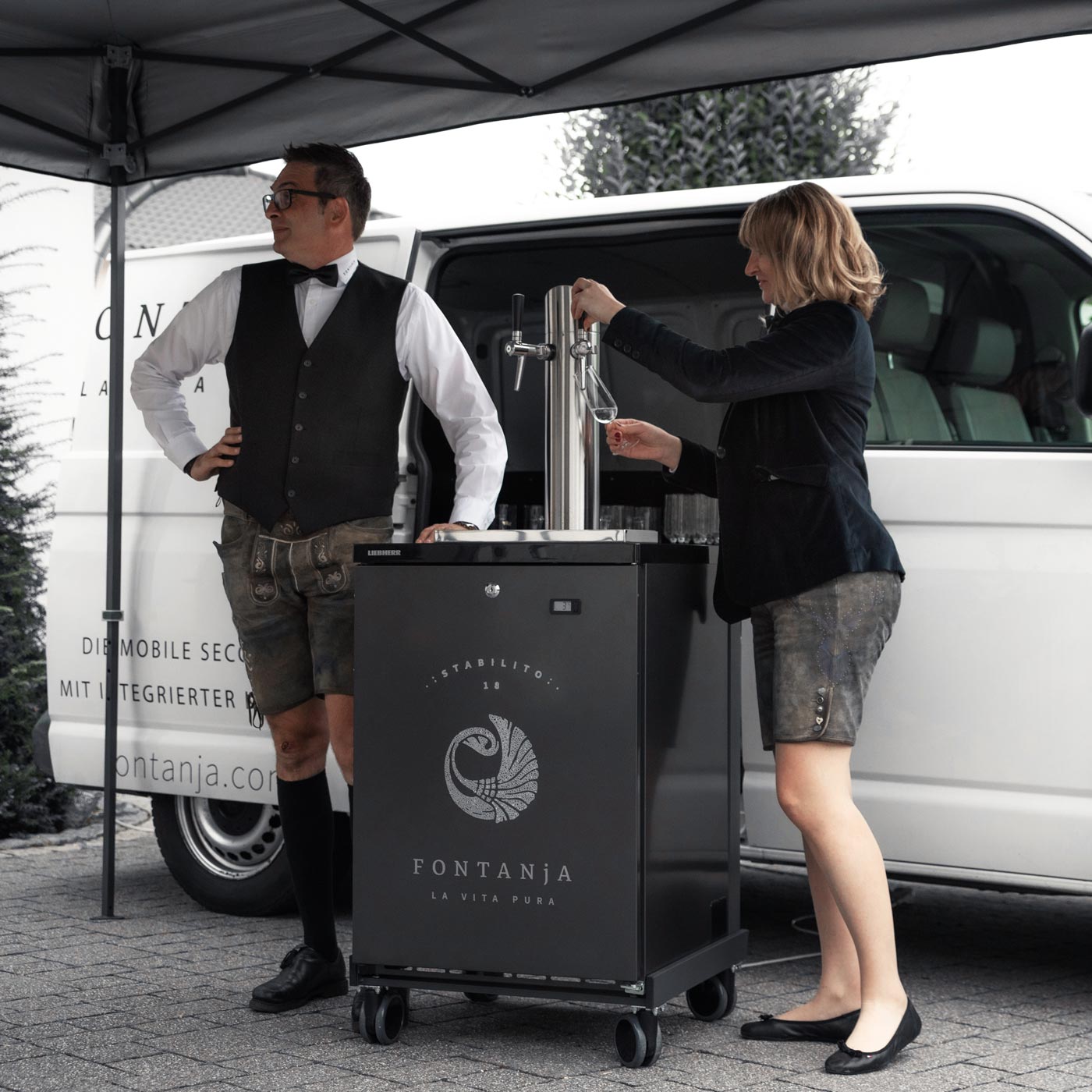 FONTANjA : DIE MOBILE SECCO-BAR mit FONTANjA-Kühlanhänger {PRONTO} – 3