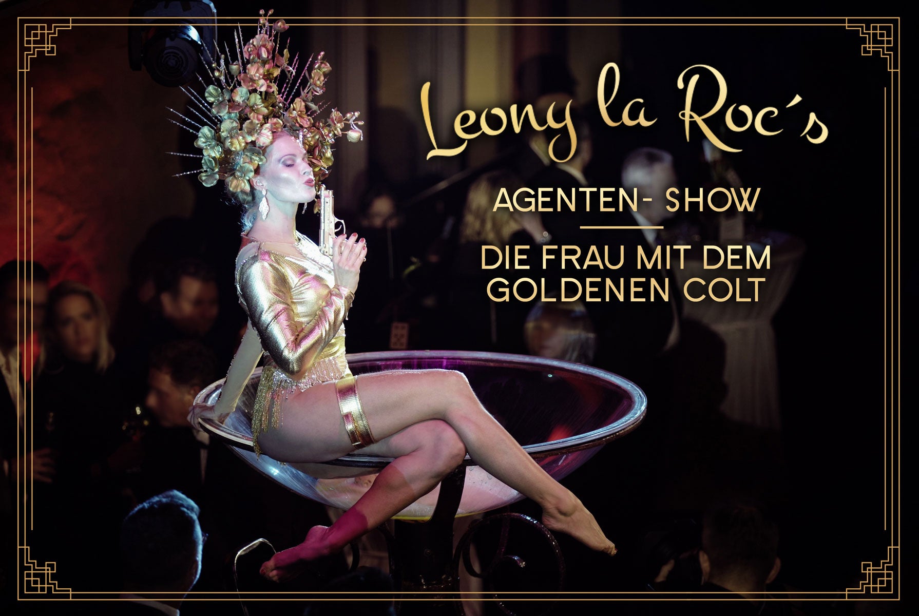 LED Effekt Show Champagnerglas | highend Burlesque Shows der Extraklasse – 2