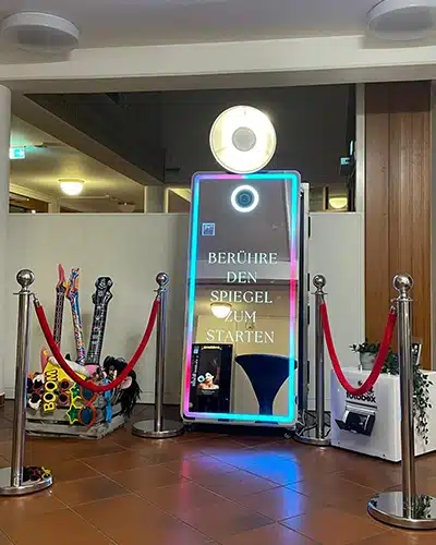 Fotospiegel / Magic Mirror mieten – OWL / Borgholzhausen, ab 299 € – 4