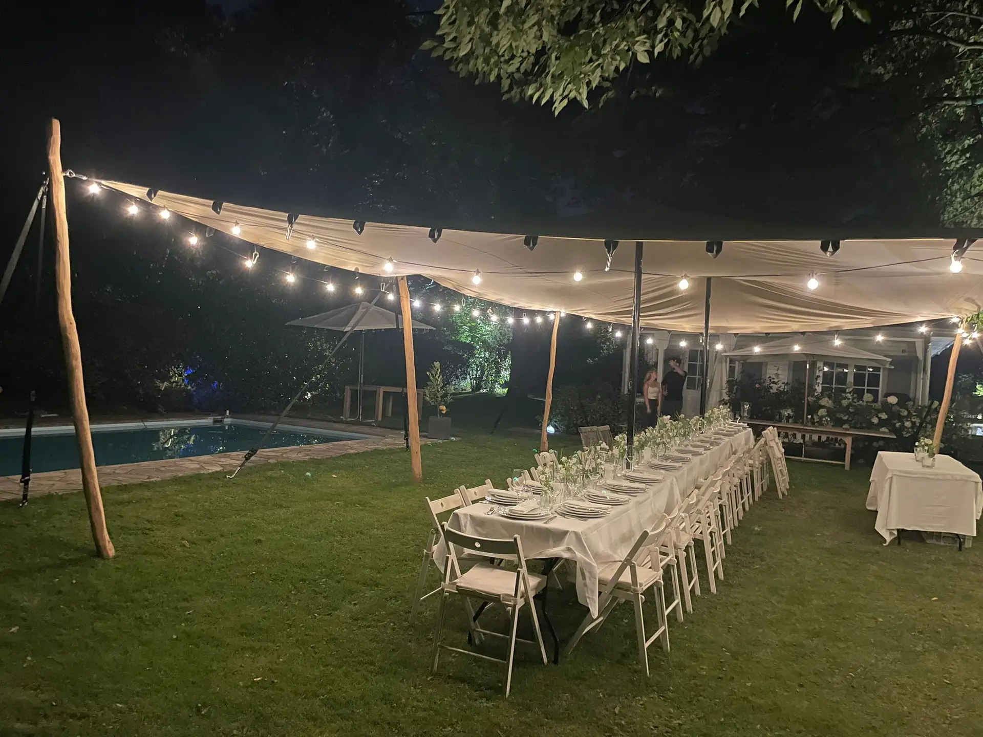 Stretchzelt 15×10 m (bis 100 Personen) mieten – OWL / Borgholzhausen, ab 1.050 €