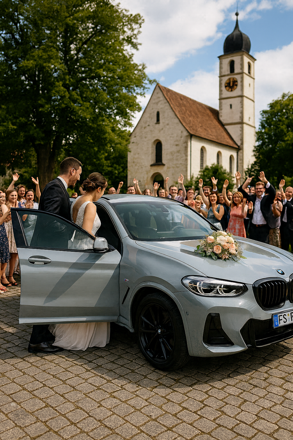 Hochzeitsauto & Sportwagen Mieten BMW X4 (M-Paket) - Auto mieten Hochzeit – 4