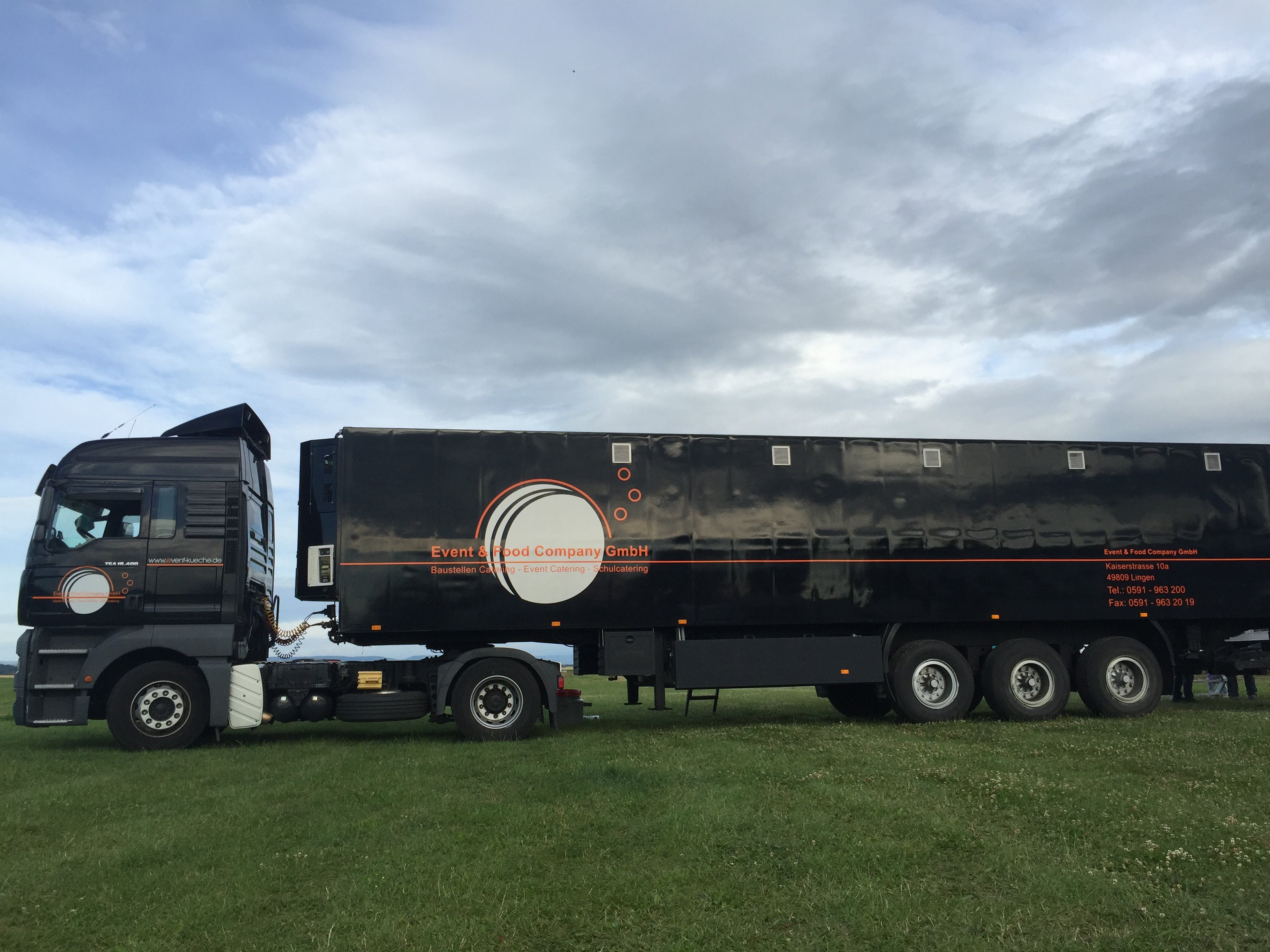 Mobile Küche, Catering Truck, Küchenauflieger