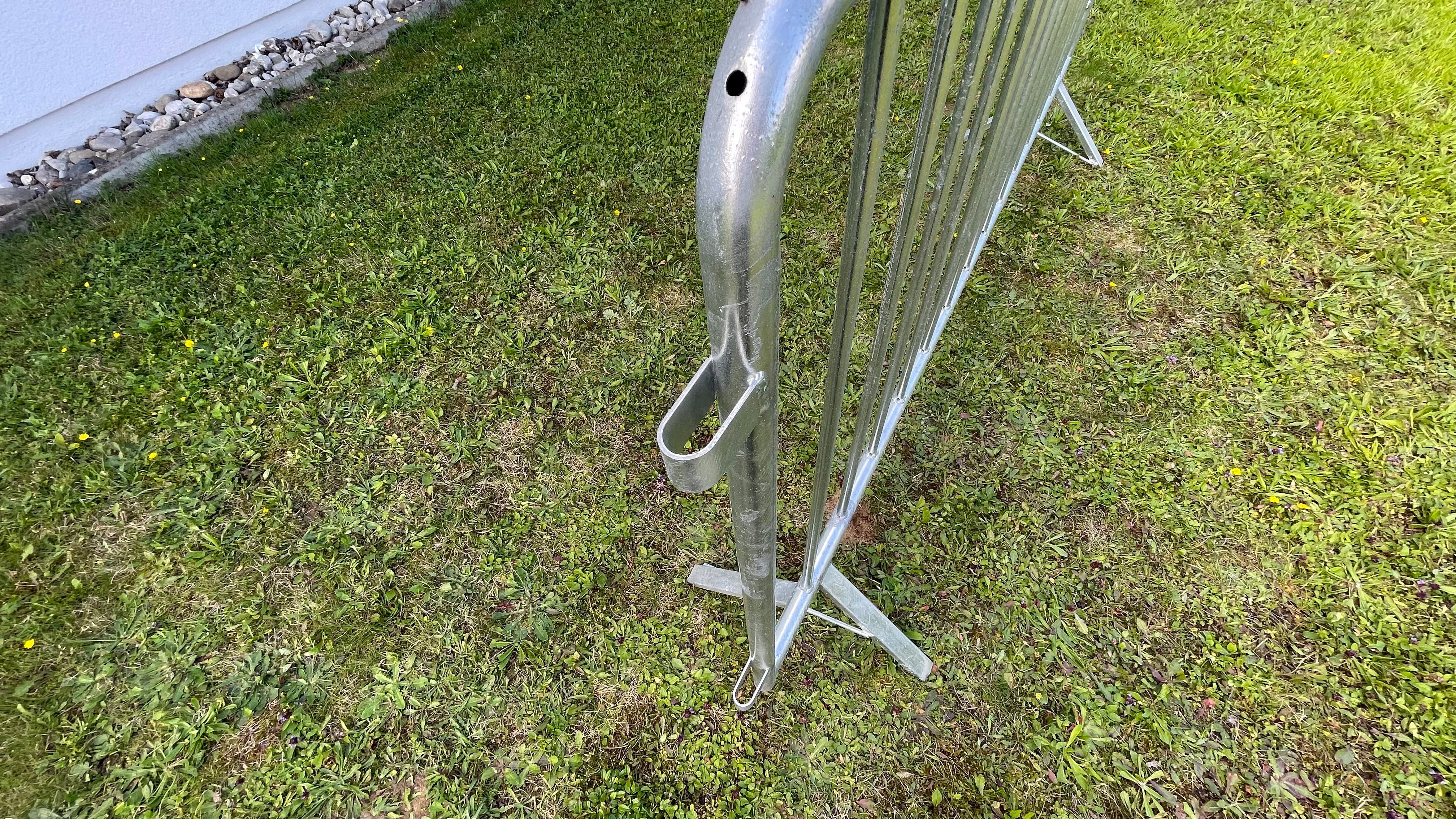 Absperrgitter / Einlassgitter - 2,2 x 1,1 m – 3