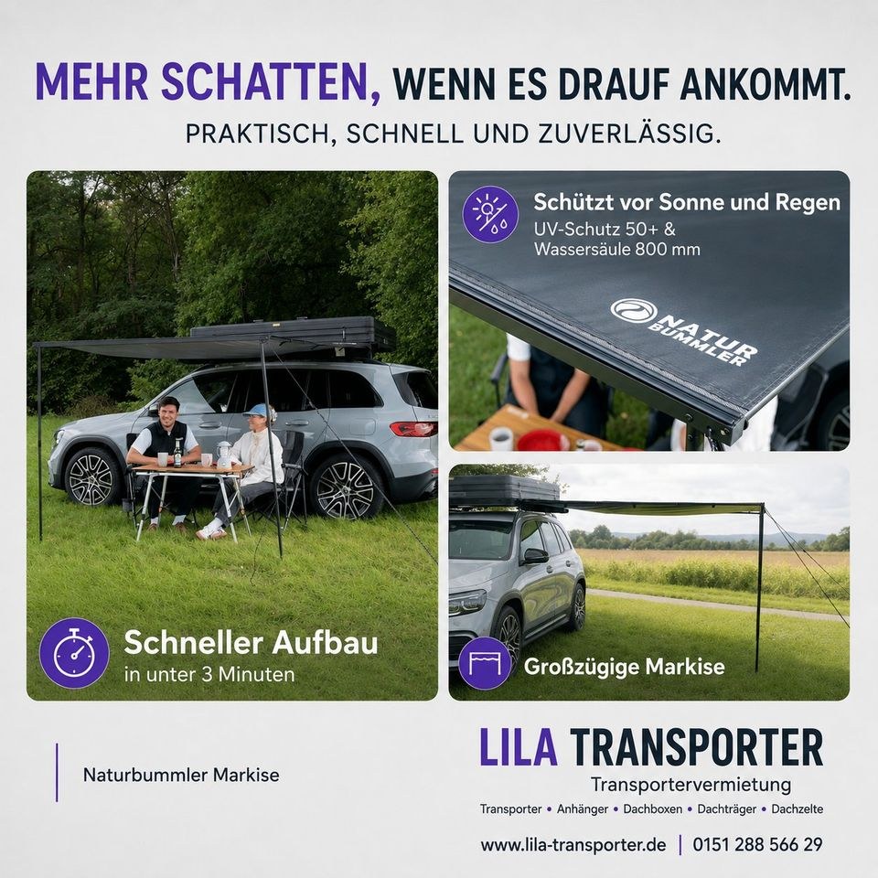 Dachzelt 2 Personen inkl Dachträger Montage mieten in Iserlohn – 2