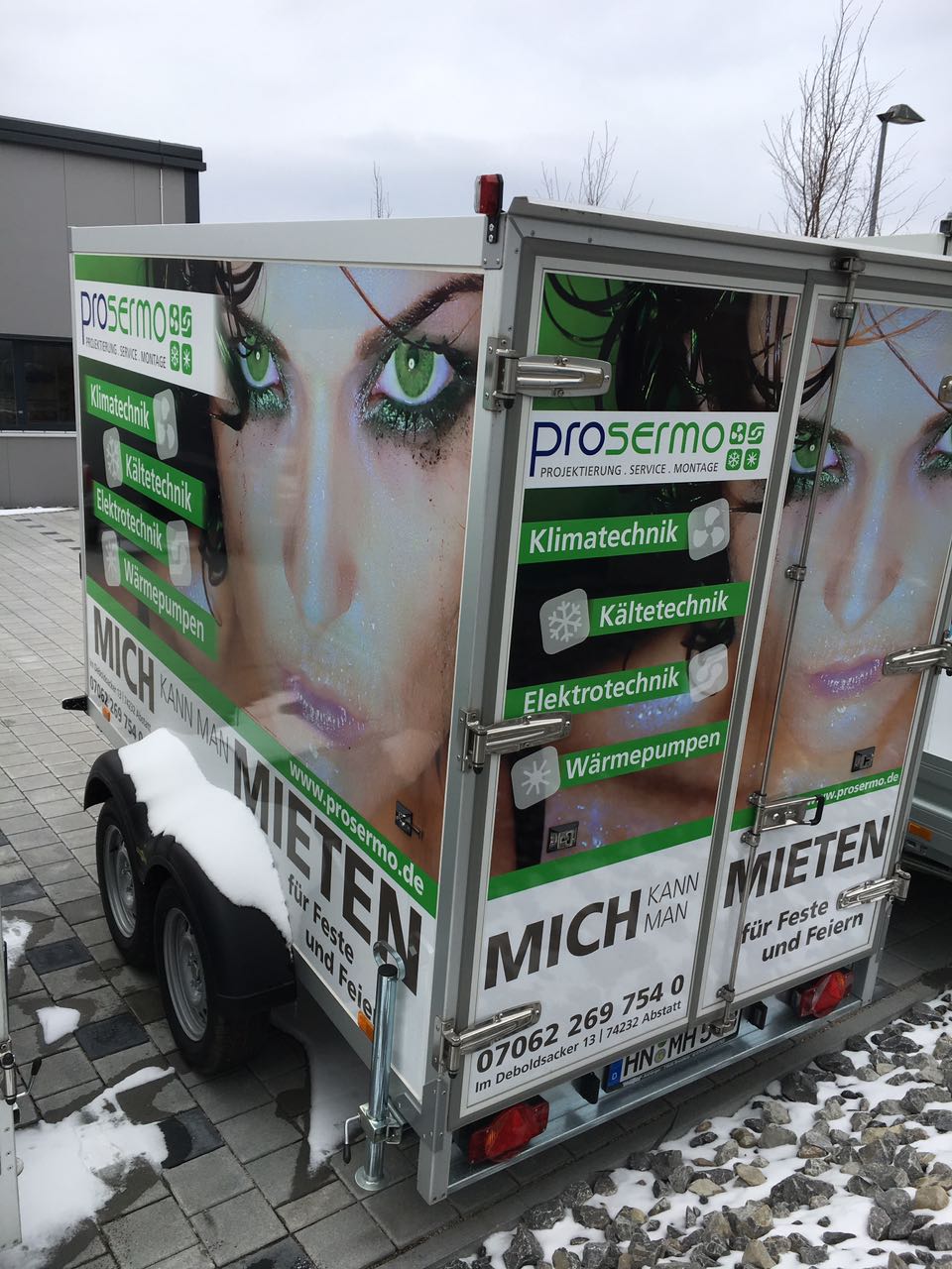 Kühlwagen , Kühlanhänger, Kühlzelle, Kühlschrank, Tiefkühlzelle, Tiefkühlanhänger – 3