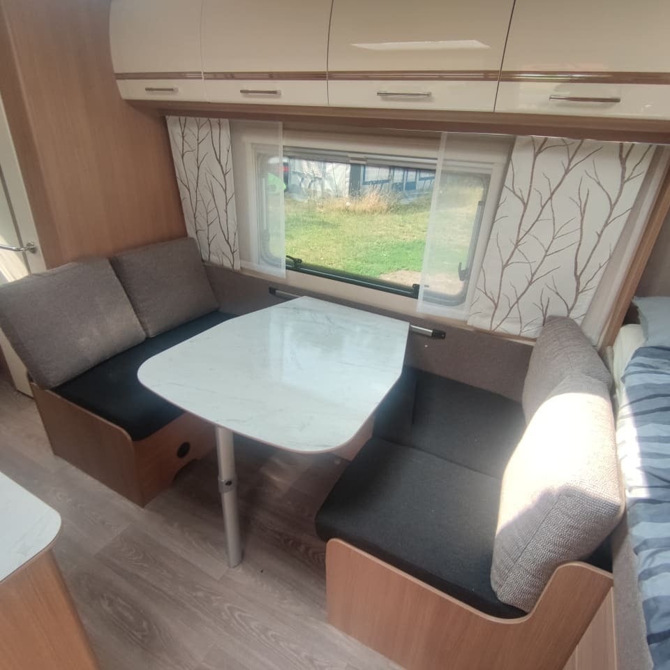Familienwohnwagen Fendt Opal SKF 515 Etagenbett Autark – 4
