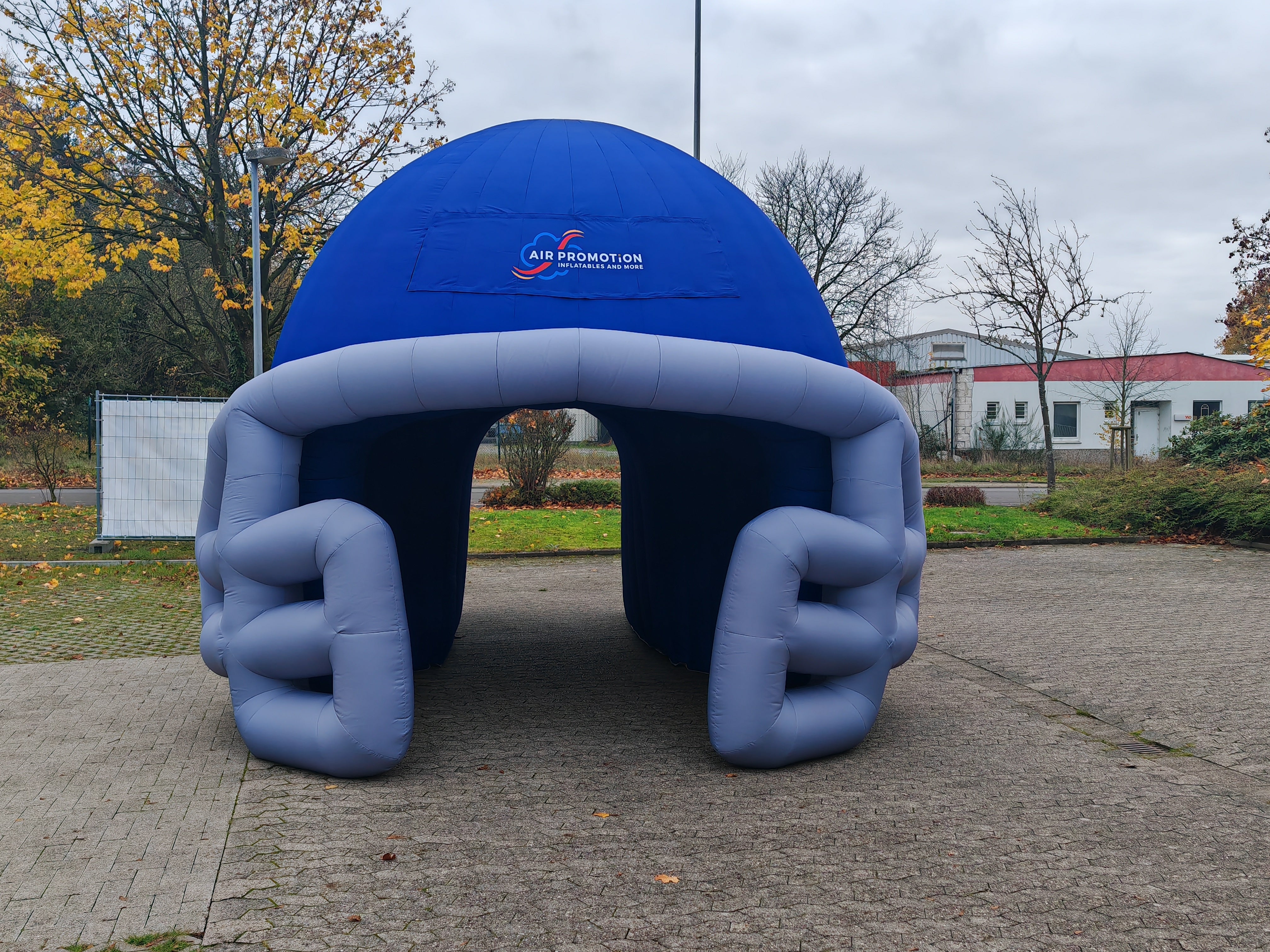 Aufblasbarer Einlauftunnel - als American Football-Helm
