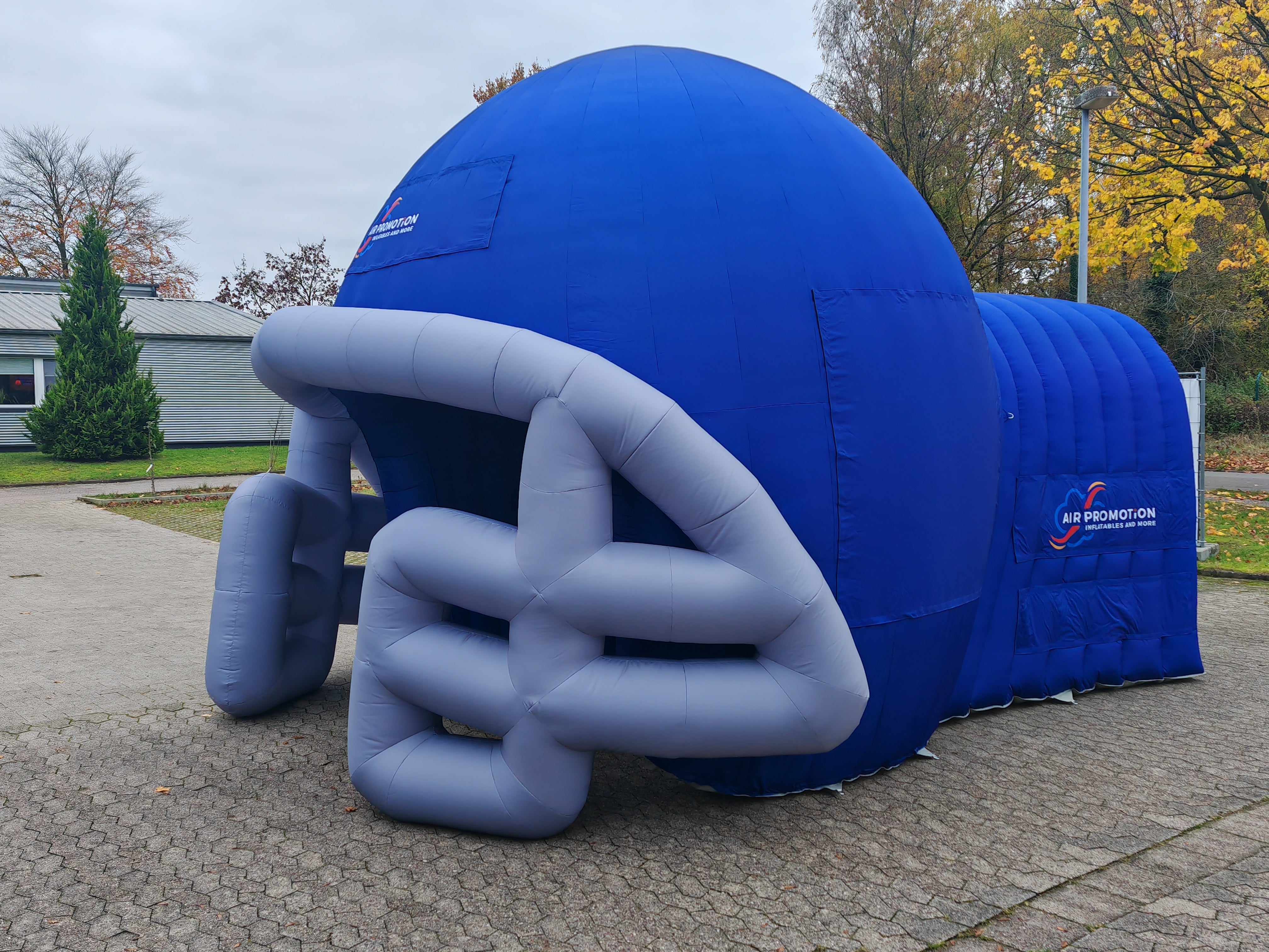 Aufblasbarer Einlauftunnel - als American Football-Helm – 4