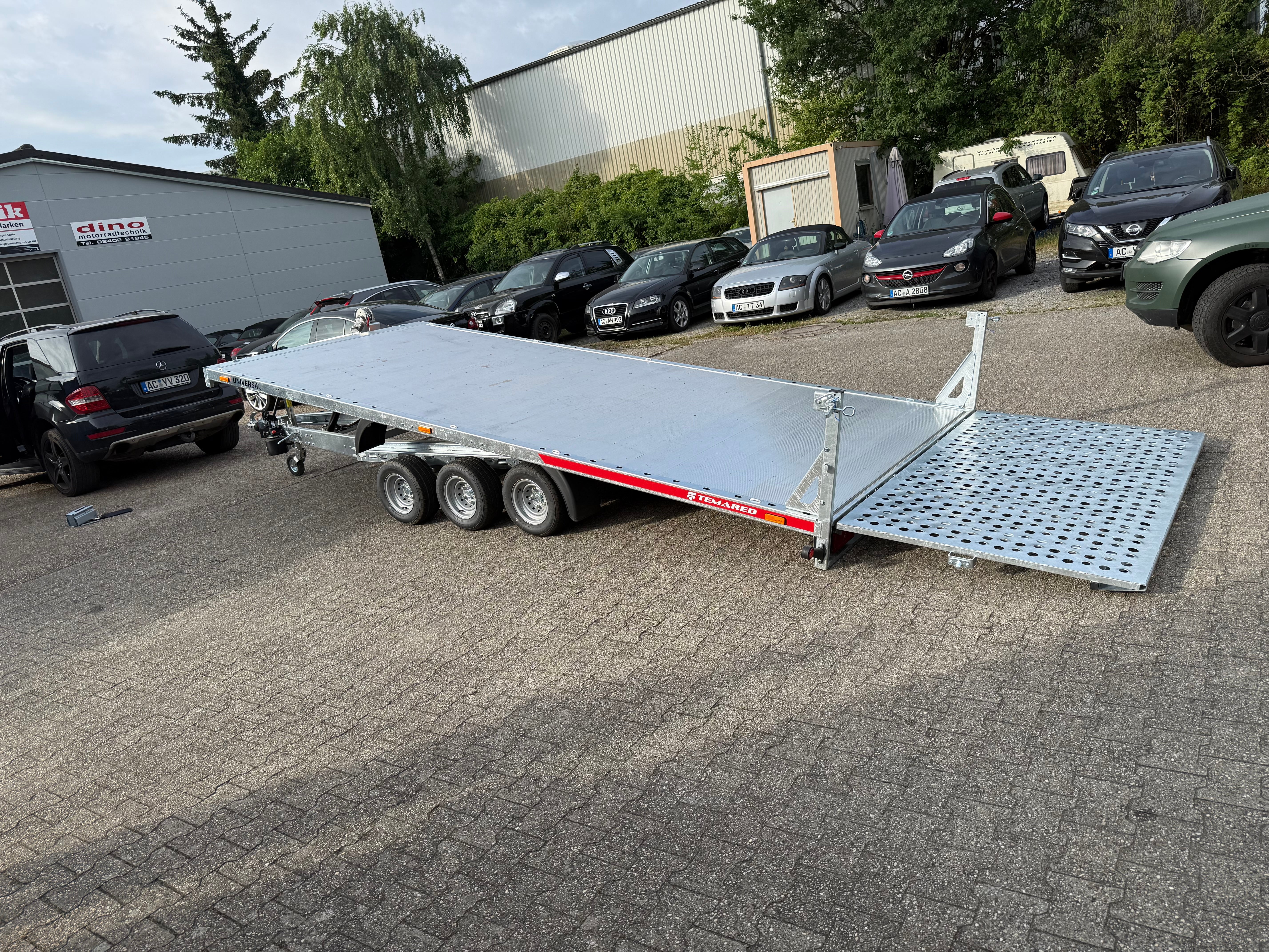 Multitransporter/ Autotransporter mit Laderampe 5021 mm bis 2500 KG Nutzlast !! – 2