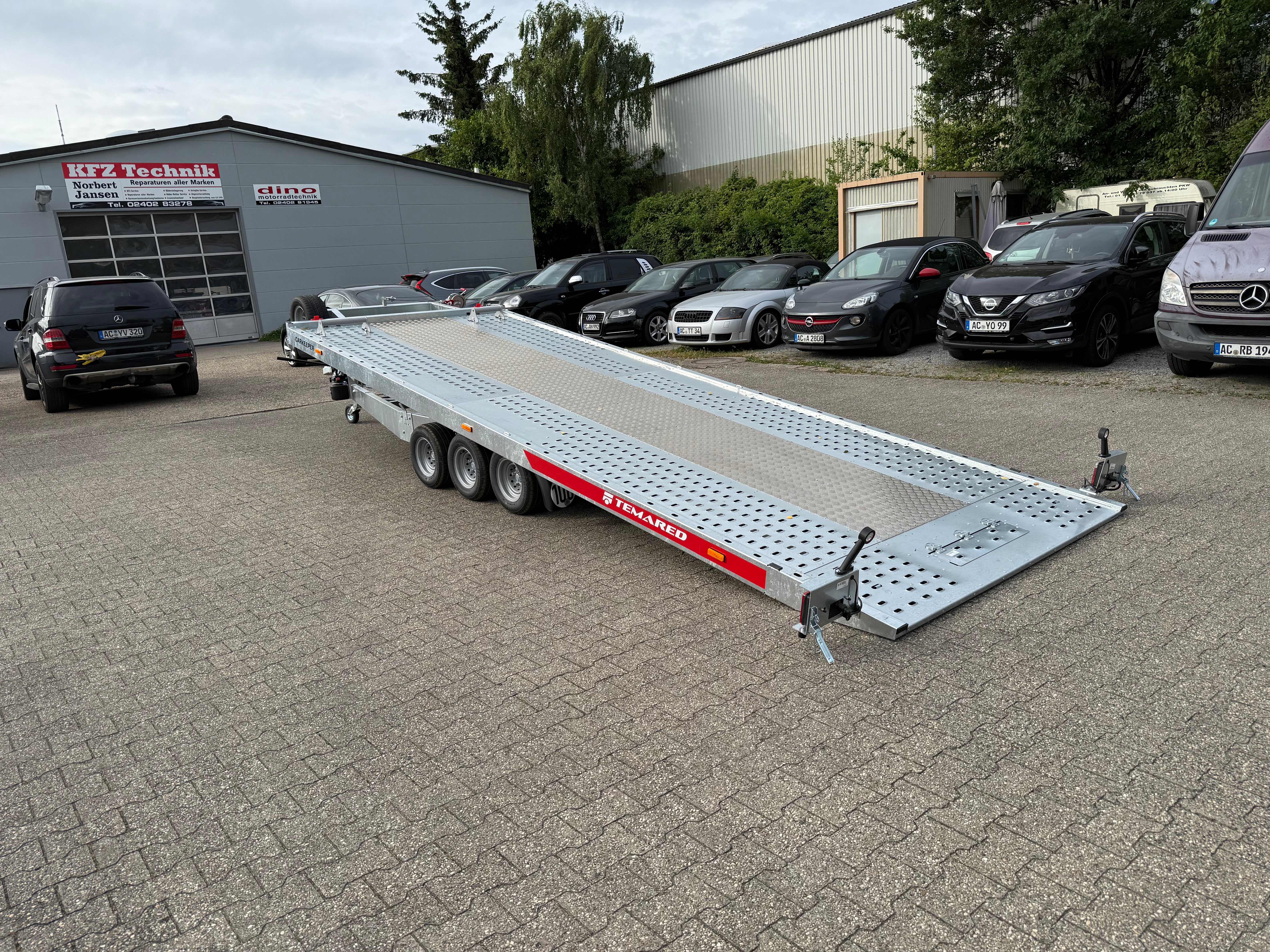 Temared Carkeeper Autotransportanhänger / Autotrailer 5800 x2150 mm !! 3500 Kg – 2
