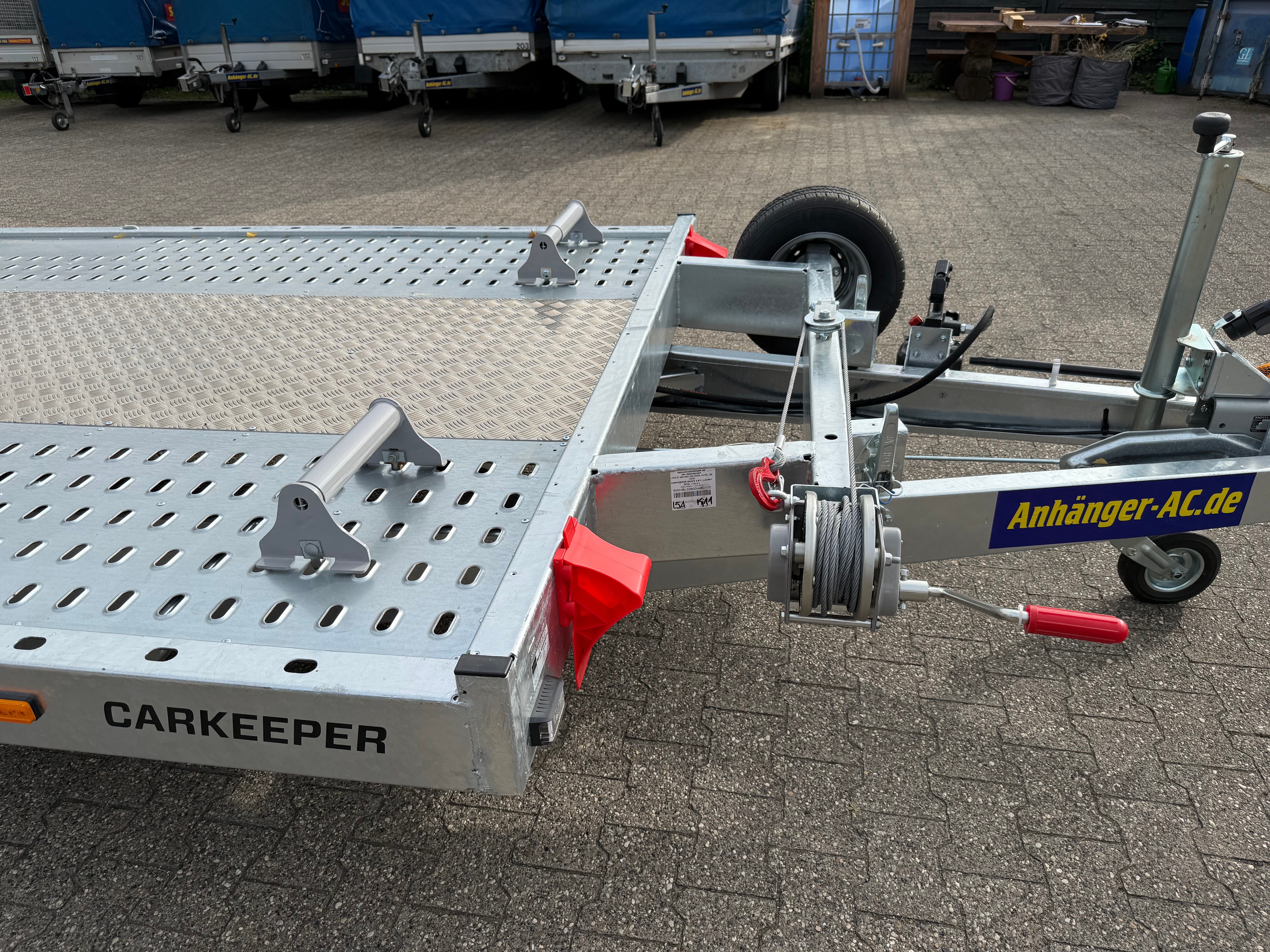 Temared Carkeeper Autotransportanhänger / Autotrailer 5800 x2150 mm !! 3500 Kg – 4