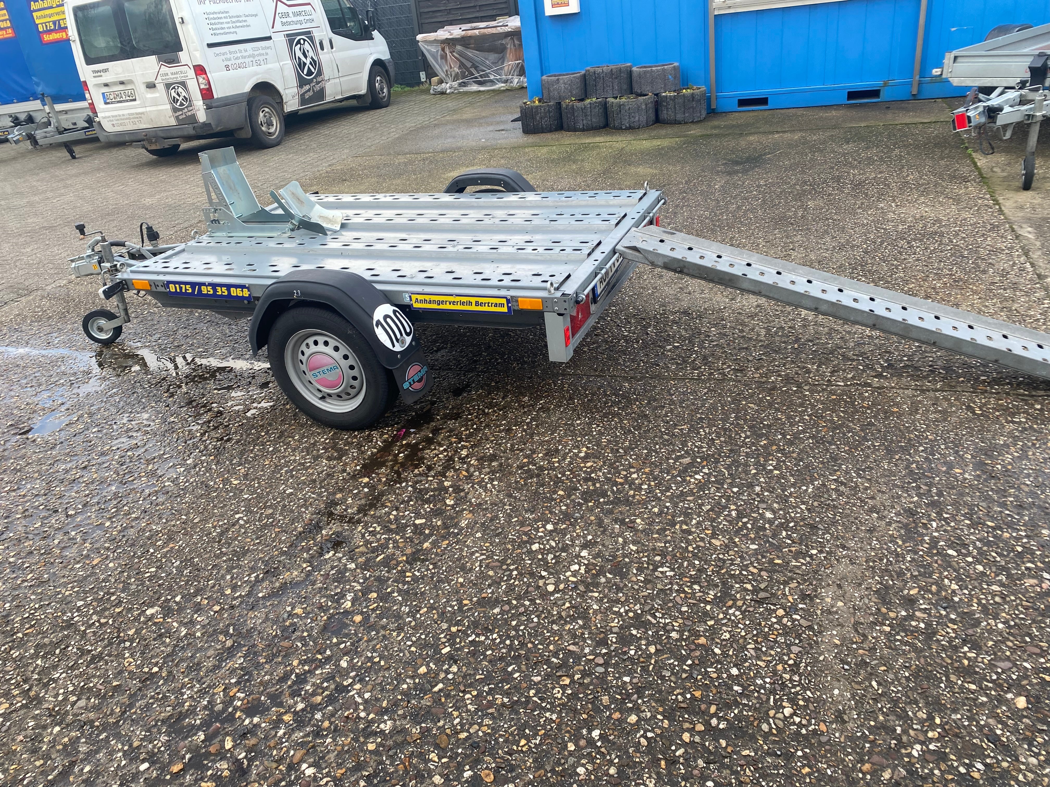 Motorradanhänger  850 kg   100 kmh Zulassung – 4