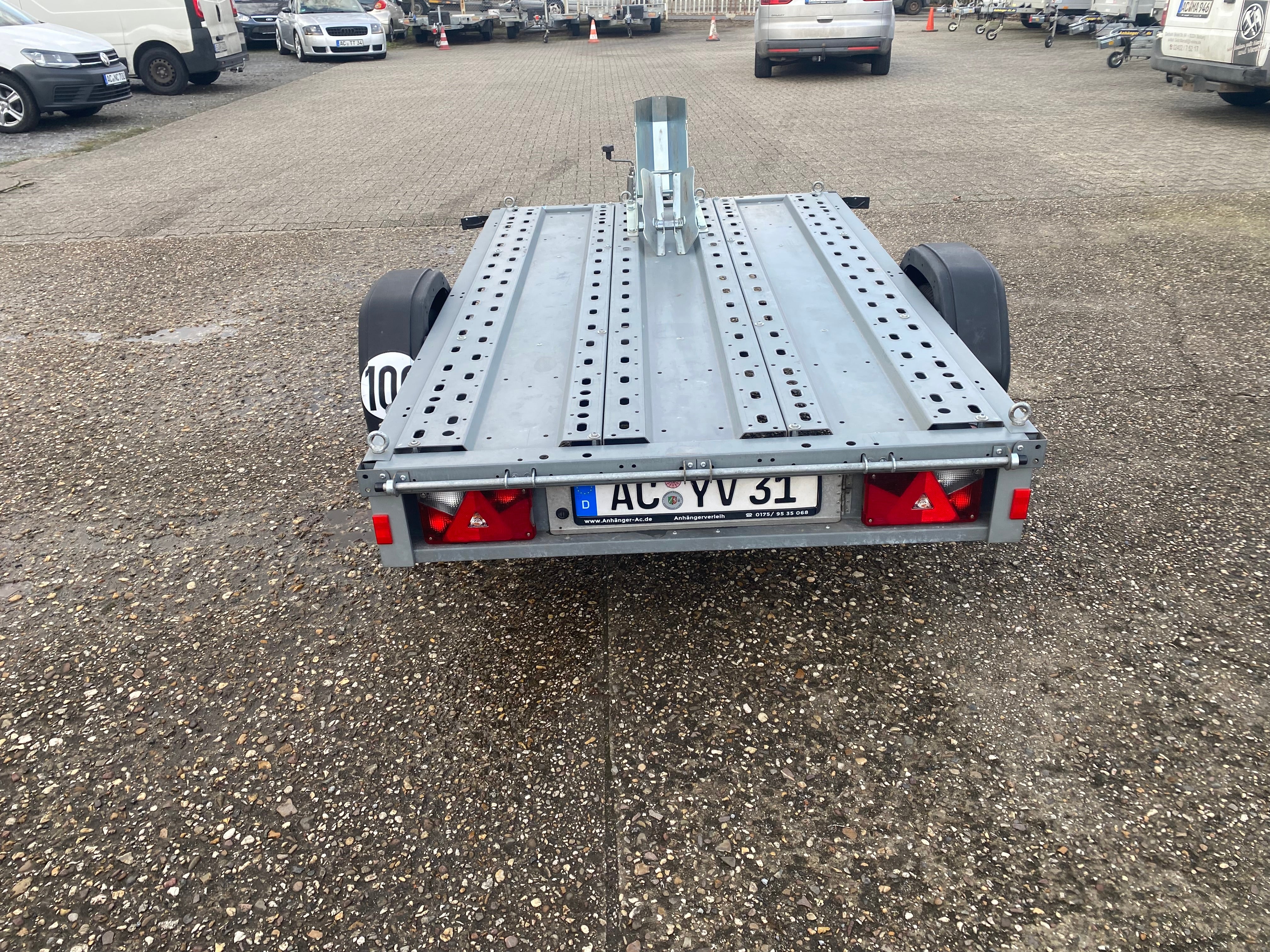 Motorradanhänger  850 kg   100 kmh Zulassung – 3