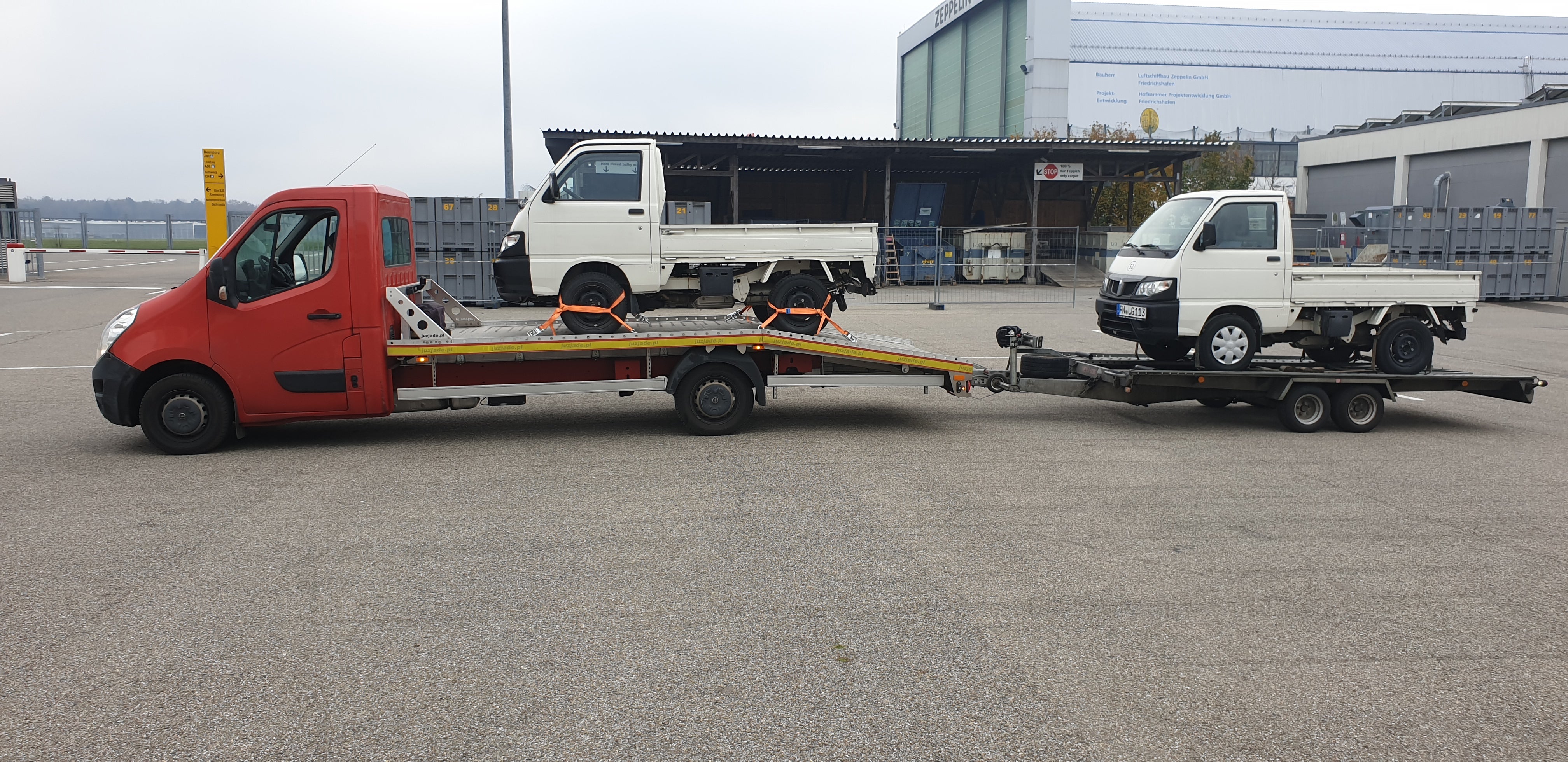 Abschleppwagen Autotransporter bis 3,5 t mit Fuhrerschein 3 oder B mit oder ohne Fahrer – 3