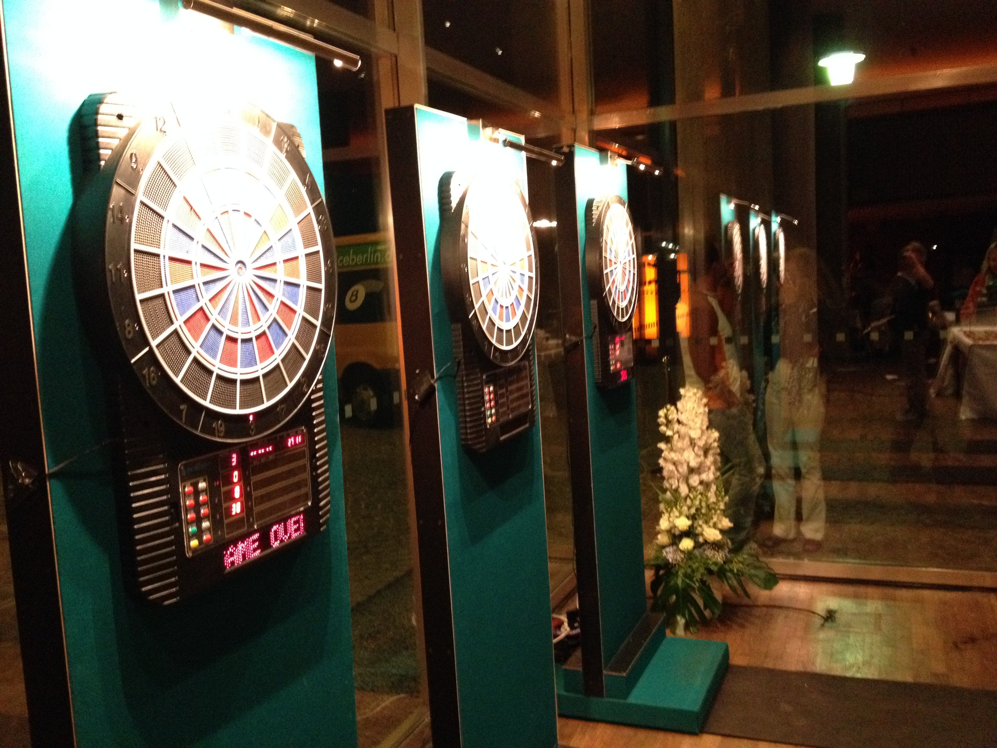 Dartautomat, Dart, Softdart, Dartständer, Dartscheibe