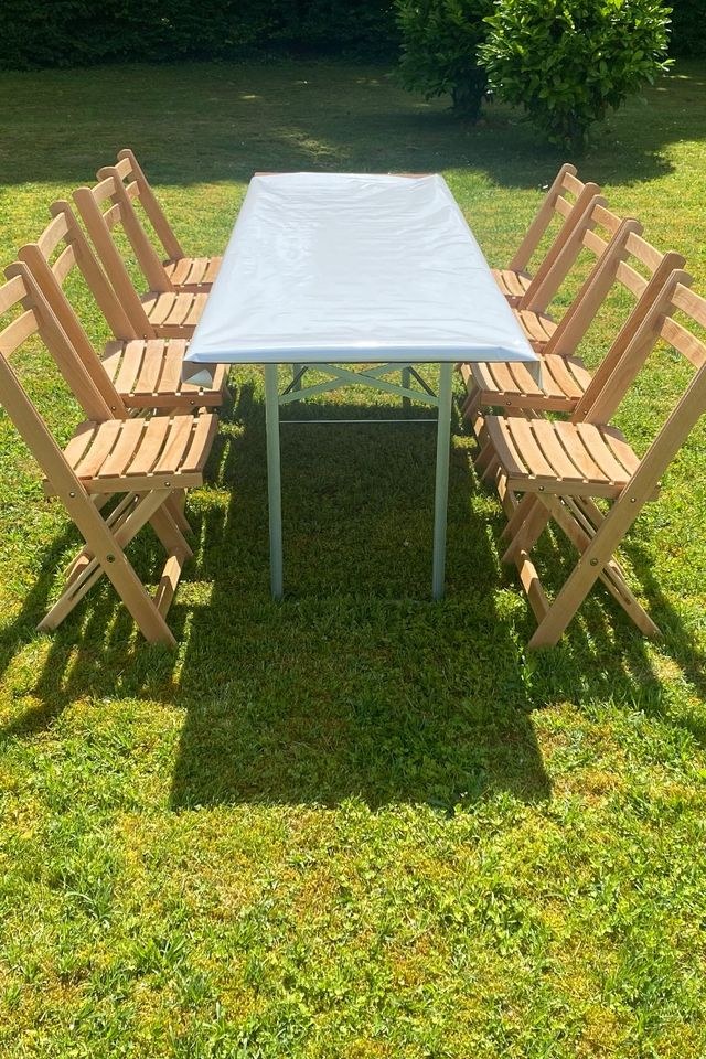 Bierzeltgarnitur extra breit 220x70cm in Köln mieten – – 3