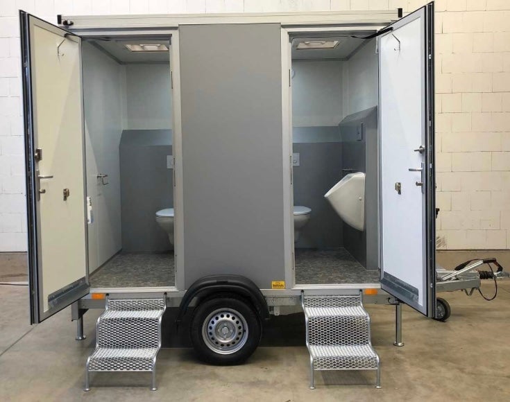 Toilettenwagen 1xD / 1xH+U – 2