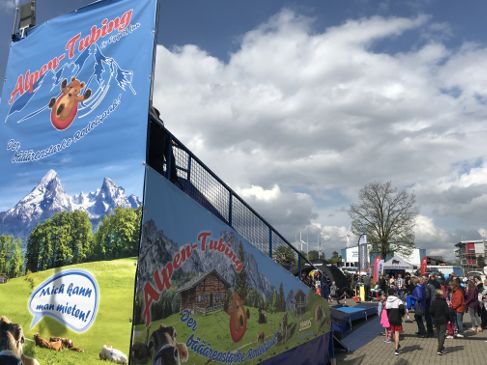 Mobile Rodelbahn, Alpen-Tubing, Speed-Tubingbahn, Rutsche inkl. 1 Eventbetreuer – 4