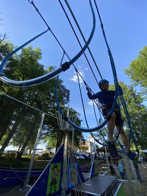 Kinder Hochseilgarten, Klettergarten, Kinderhochseilgarten, Hochseilgarten PIRATES – 2