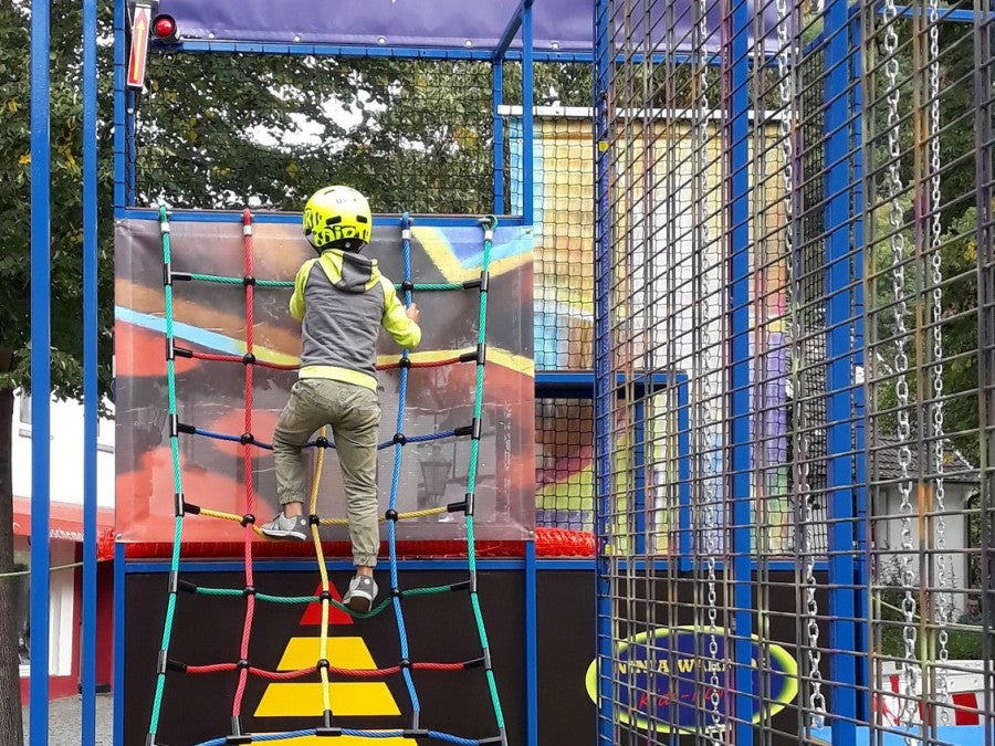 Ninja Warrior Kids Action, Klettergarten, Kletterwand, Parcour – 3