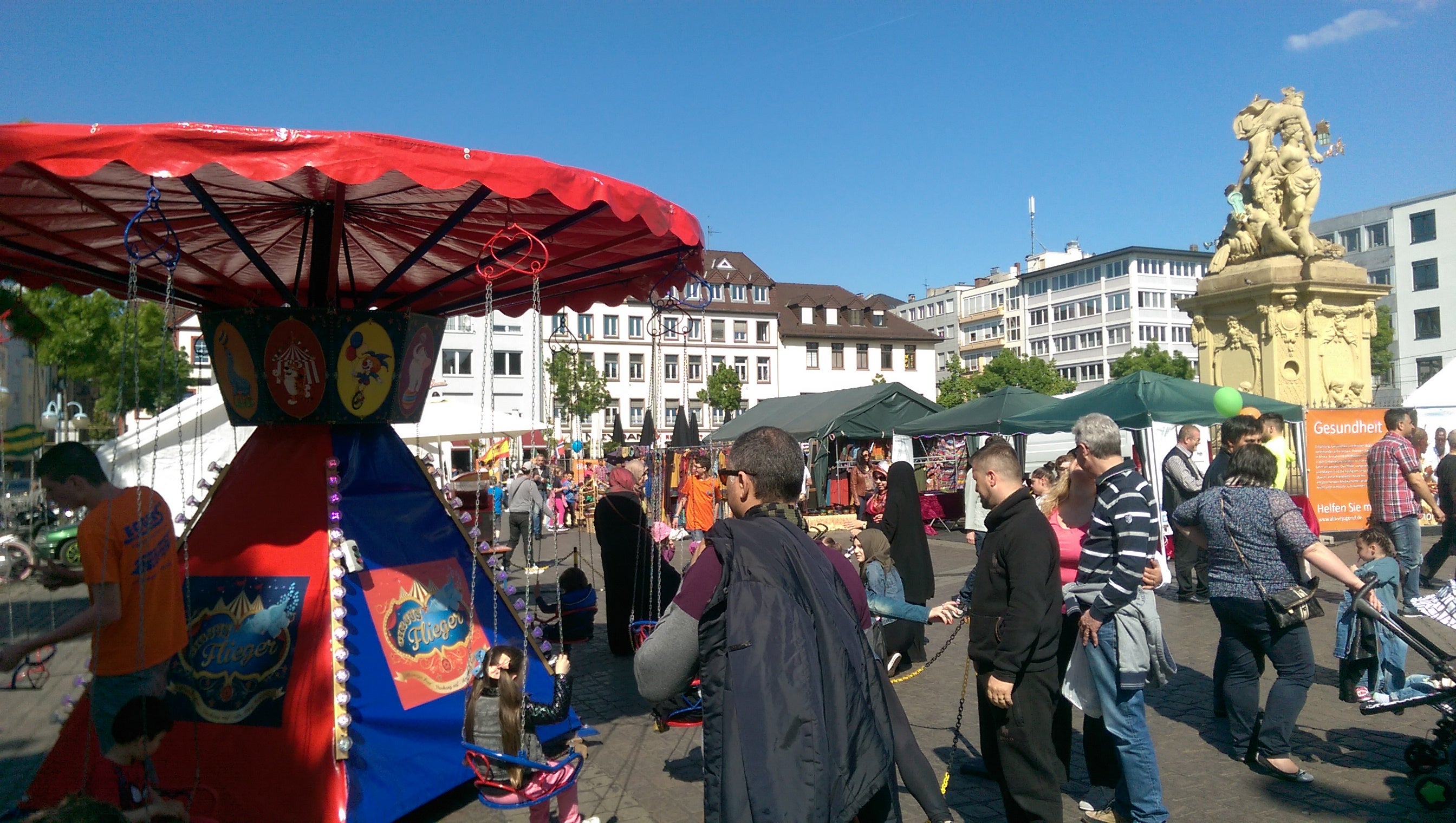 Kinderkarussell, Karussell, Kettenkarussell, Kettenflieger, Fahrgeschäft mieten – 2