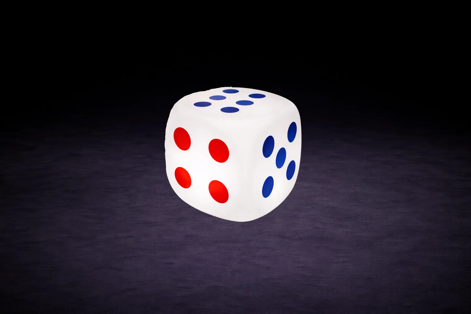 LED Cube Dice mieten – beleuchtetes Loungemöbel