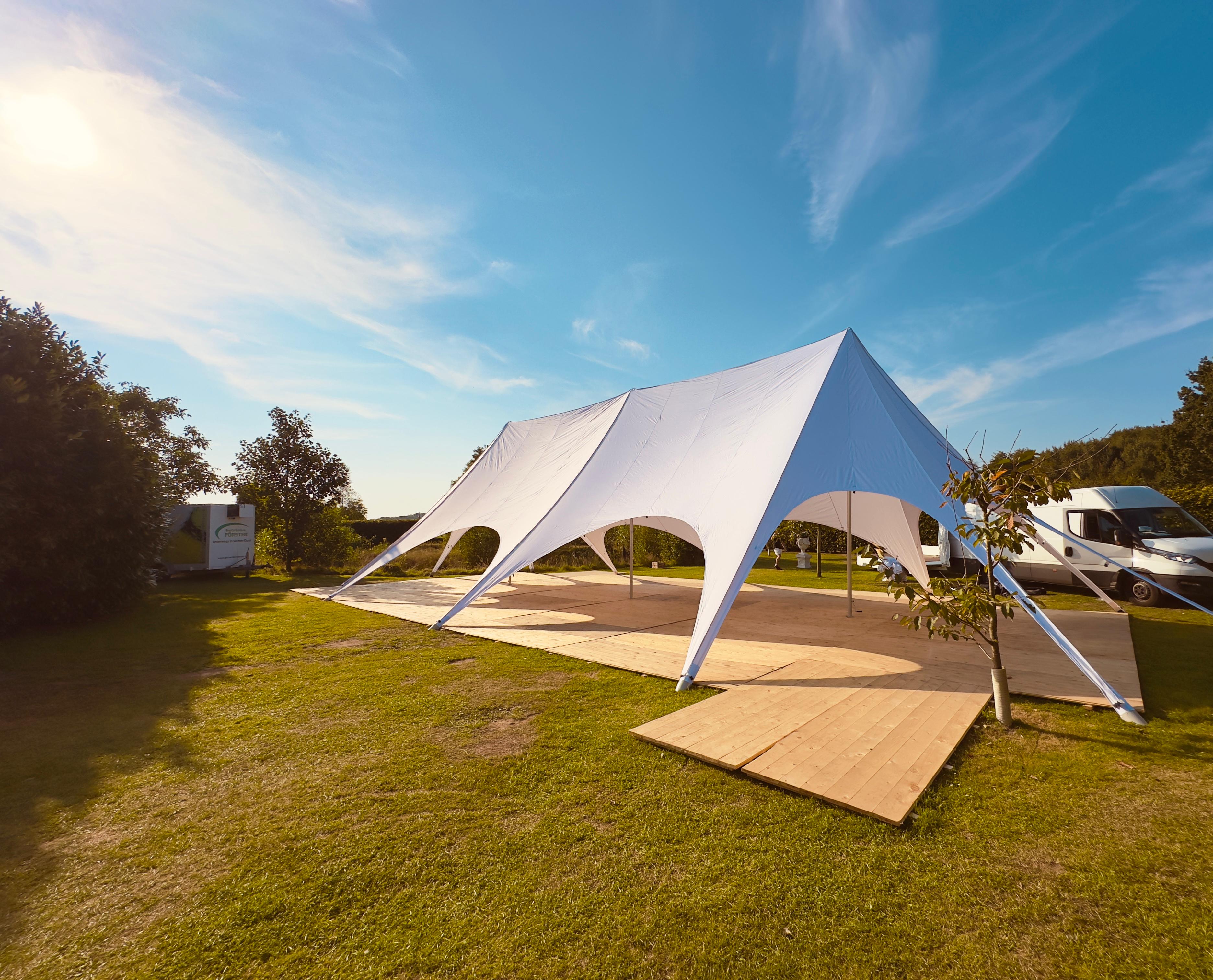 Sternenzelt 8x19m / 21x10m / 23x12m - Festzelt, Partyzelt – 4