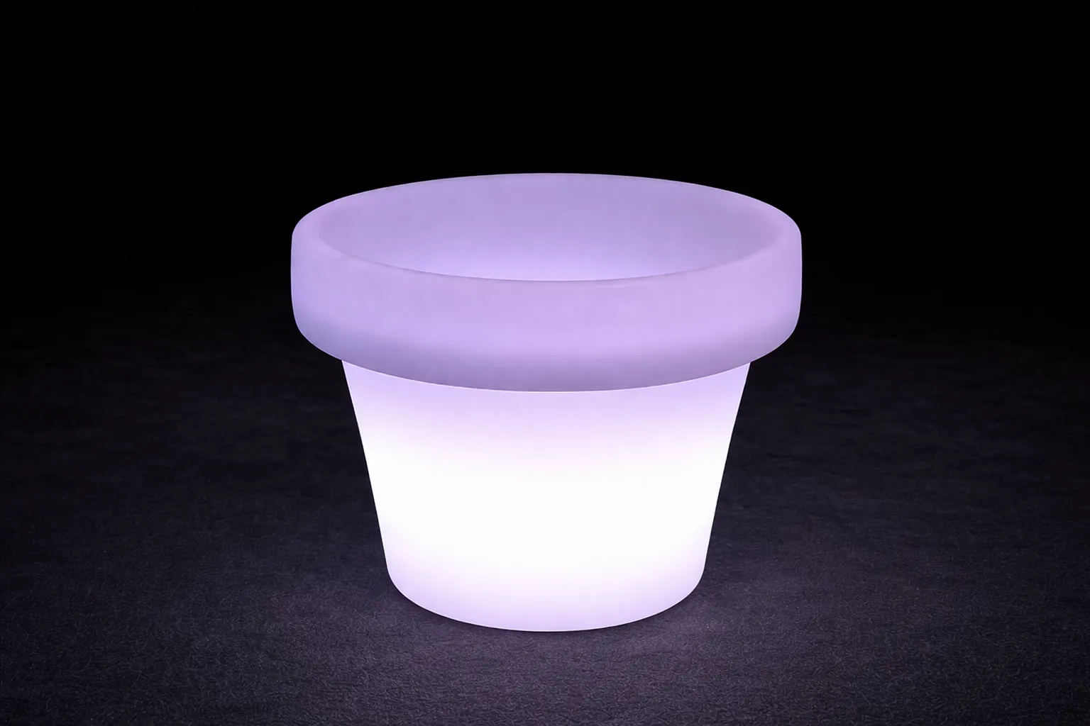 LED Flaschenkühler vase mieten – beleuchtetes Loungemöbel