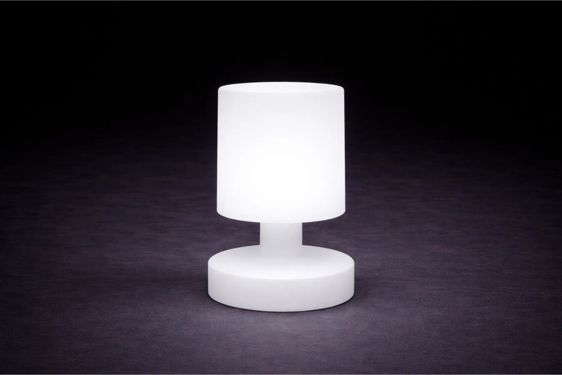 LED Tischlampe zylinder mieten – LED-Leuchte für Event & Lounge