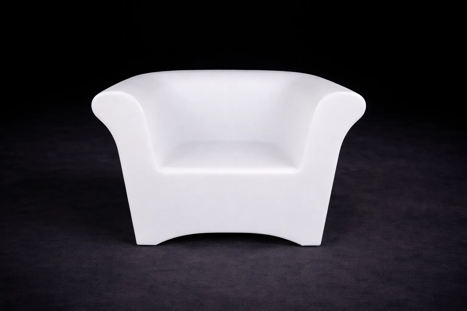 LED Stuhl rund mieten – beleuchtetes Loungemöbel – 2