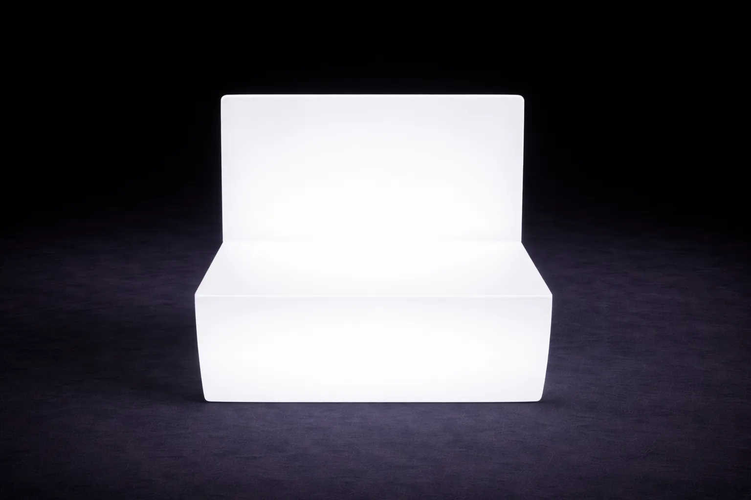 LED Sofa Mittelstück mieten – beleuchtetes Loungemöbel