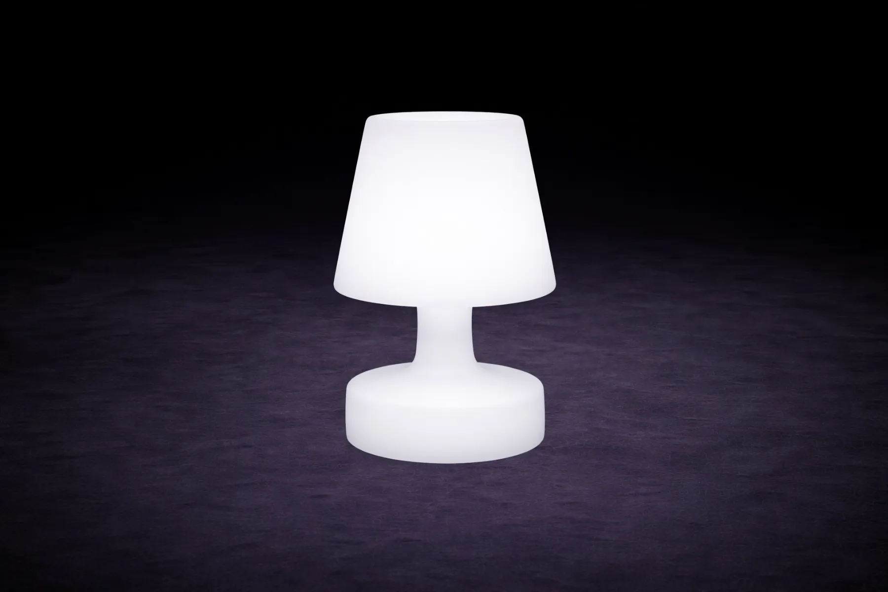 LED Tischlampe pilz mieten – LED-Leuchte für Event & Lounge