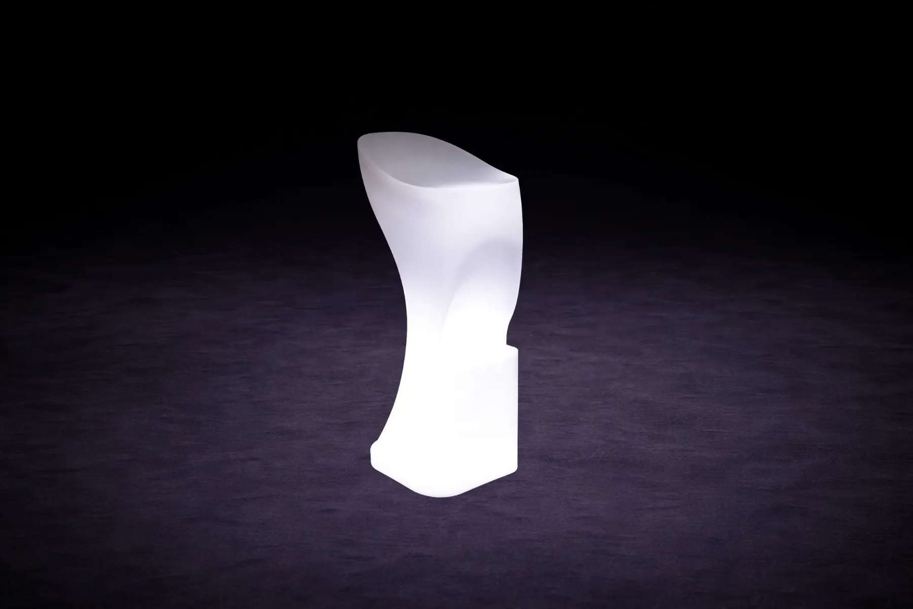 LED Barhocker mieten – beleuchtetes Loungemöbel